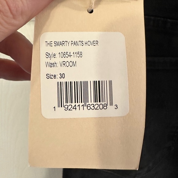 MOTHER Denim Smarty Pants Hover in Vroom Size 30 NWT - Picture 3 of 8
